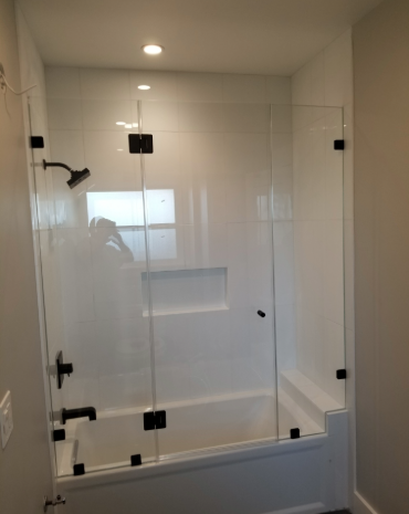 INLINE SHOWER ENCLOSURES