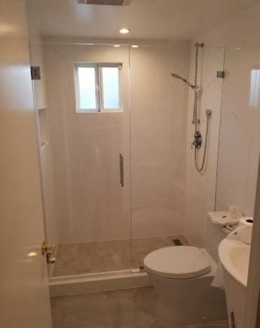 INLINE SHOWER ENCLOSURES