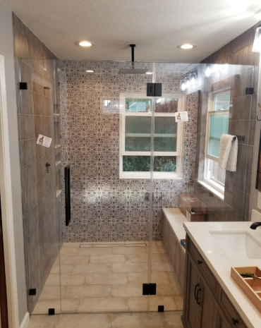 INLINE SHOWER ENCLOSURES