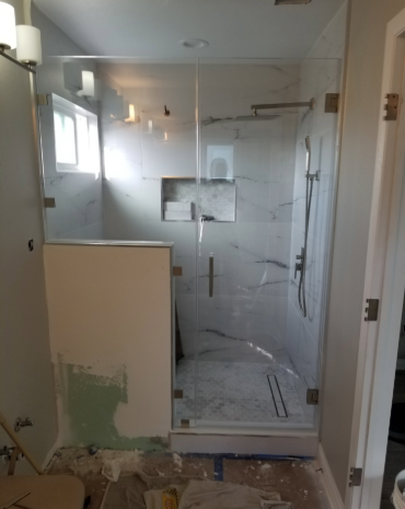 INLINE SHOWER ENCLOSURES